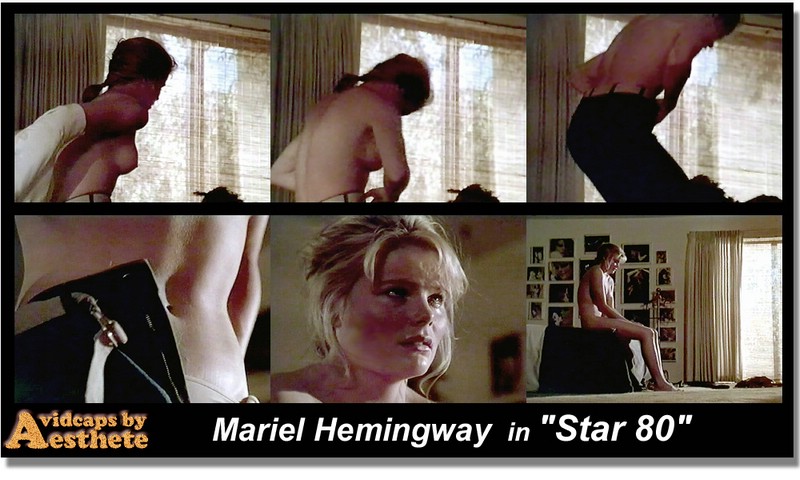 Mariel Hemingway nude video captures.