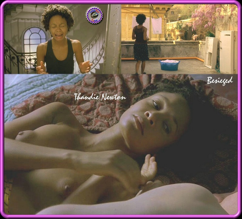 Thandie Newton nude video captures.