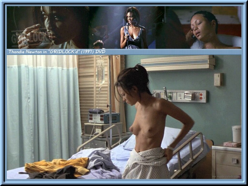 Thandie Newton nude video captures.