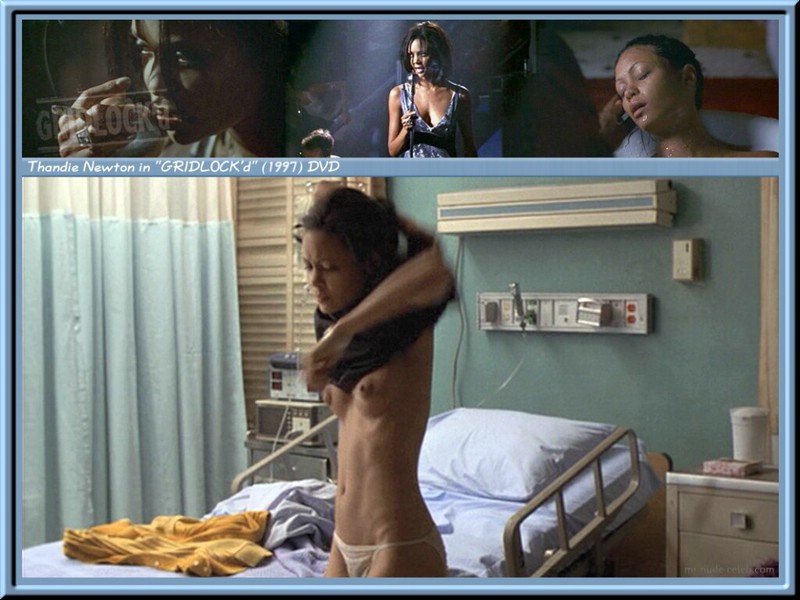 Thandie Newton nude video captures.